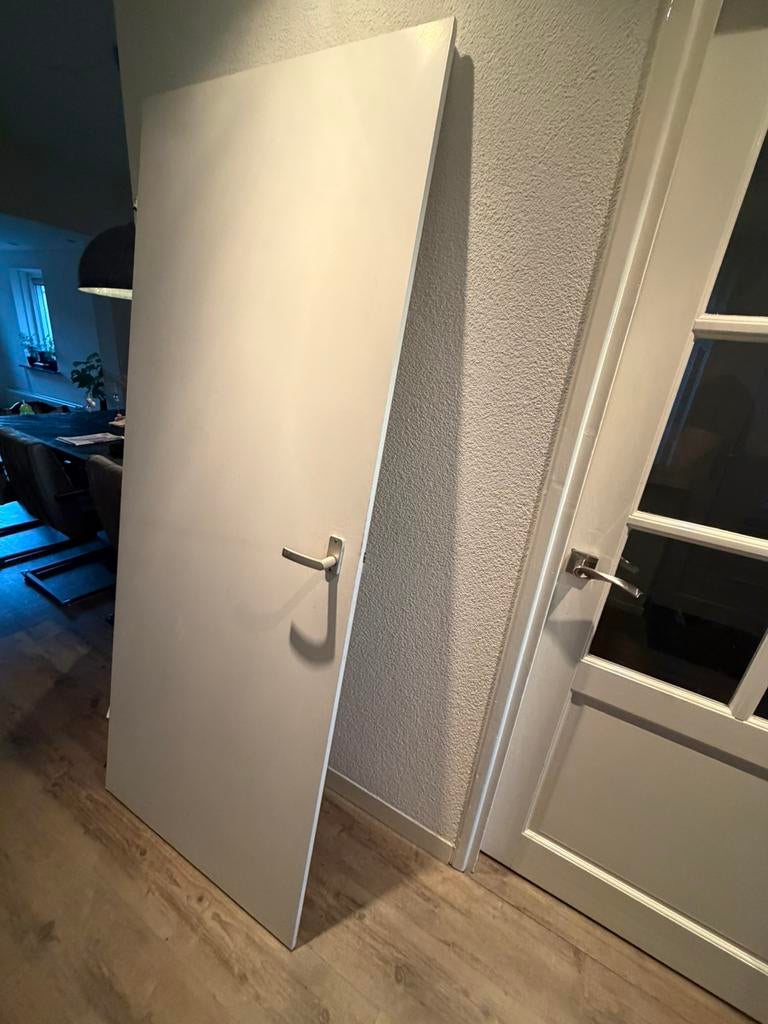 Deur, Doe-het-zelf en Verbouw, Deuren en Horren, Ophalen, 80 tot 100 cm, Binnendeur, Zo goed als nieuw