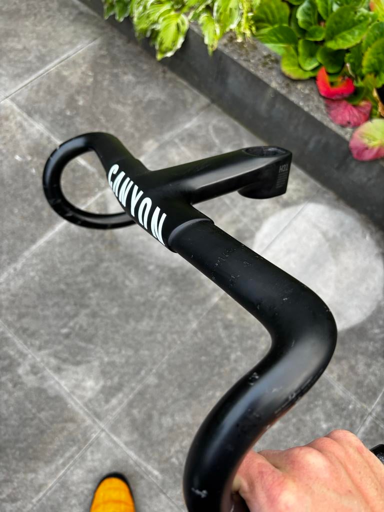 Canyon H31 Ergocockpit CF stuur, Fietsen en Brommers, Gebruikt, Stuur, Ophalen of Verzenden, Racefiets
