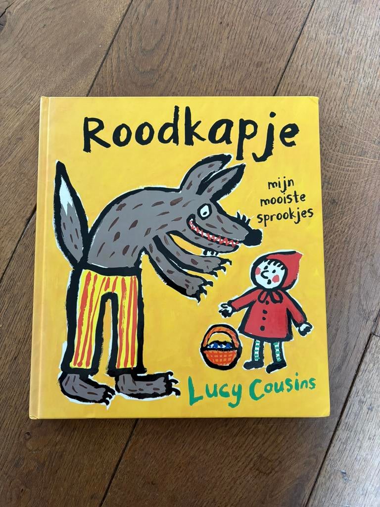 Lucy Cousins - Roodkapje, Lucy Cousins, Ophalen of Verzenden, Zo goed als nieuw, Sprookjes