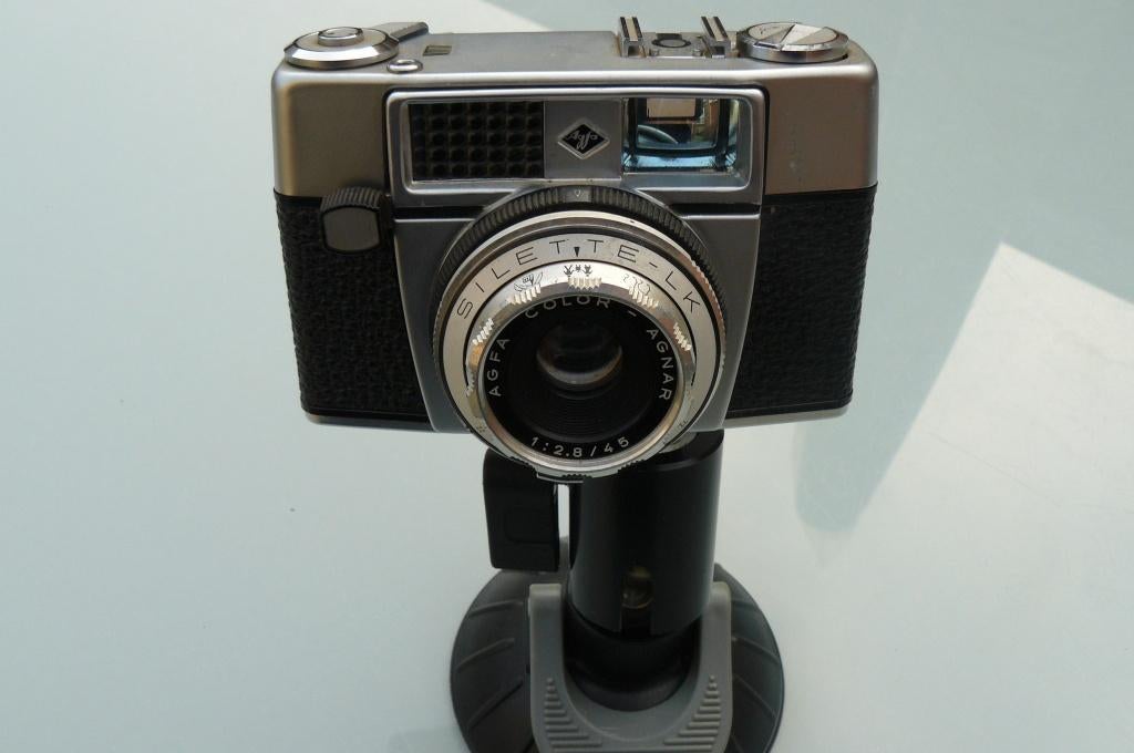 Vintage Agfa Silette LK 35mm camera, Ophalen of Verzenden, Gebruikt, Compact, Overige Merken