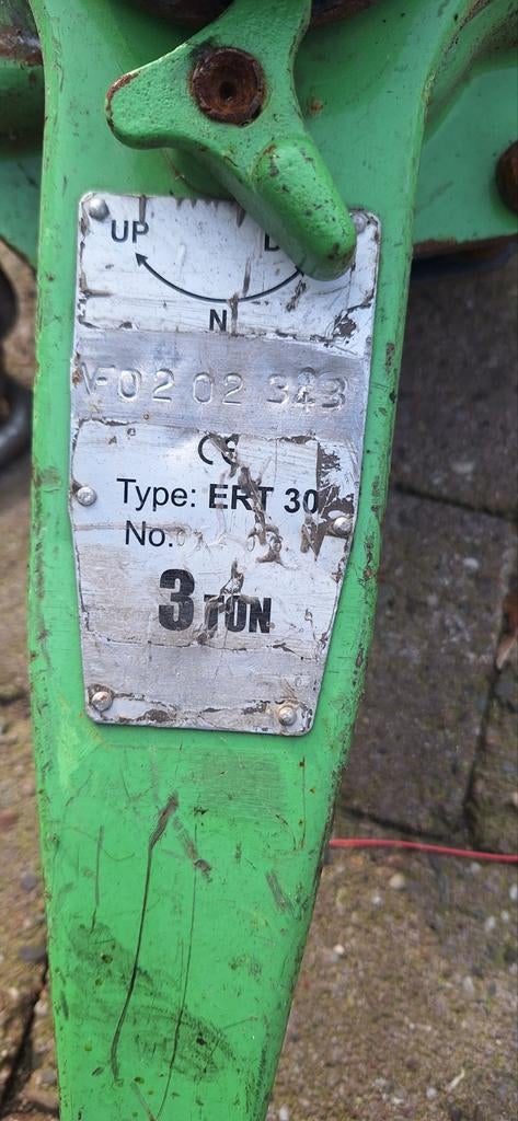 Takel 3 Ton - Type ERT 30, Ophalen of Verzenden, Gebruikt