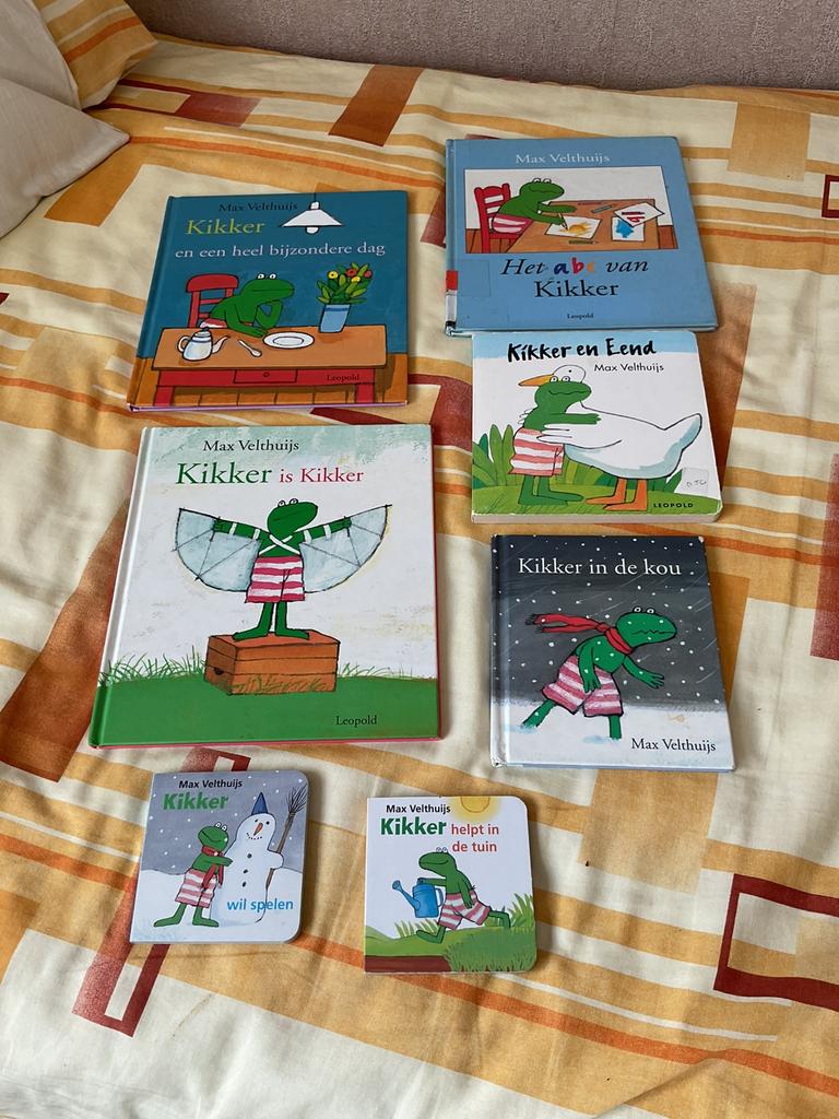 Set van 7 boekjes van Kikker, Ophalen of Verzenden