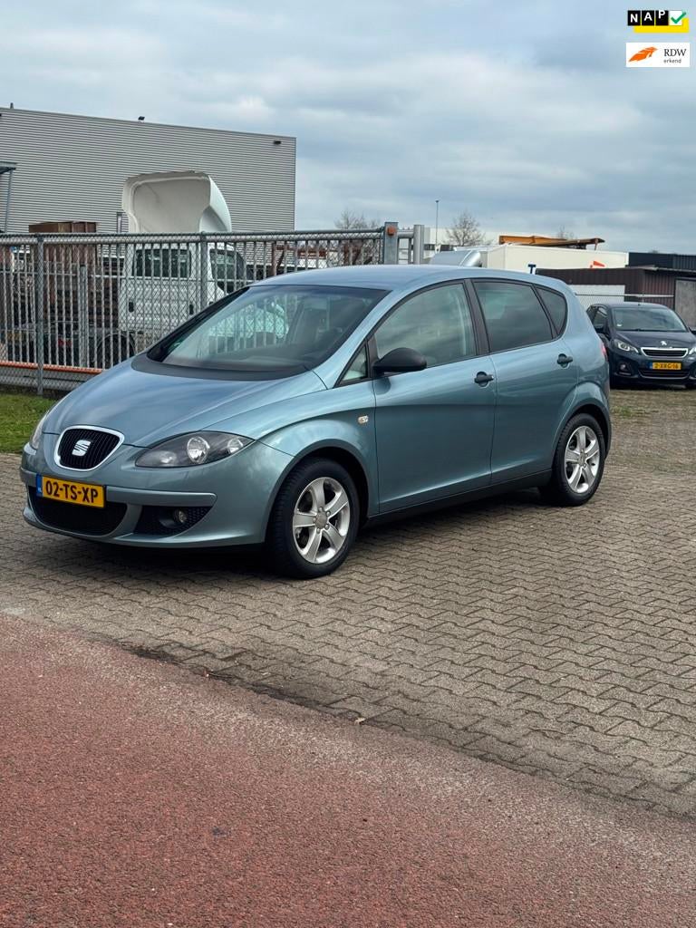 Seat Altea 1.6 Comfortstyle, Auto's, Seat, Stof, Gebruikt, 4 cilinders, Blauw