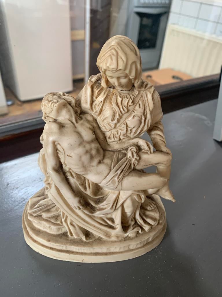 Marmer beeldje, Ophalen of Verzenden, Zo goed als nieuw, Mens