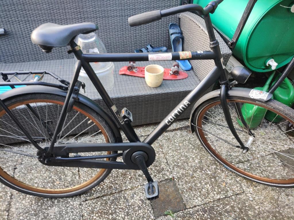 28 inch CORTINA heren fiets framehoog 63 cm, Ophalen, Gebruikt, Overige merken