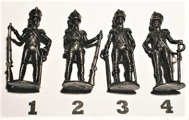 17- kindersurprise metal Franse Soldaten 1810 Napoleon, Verzamelen, Verrassingseieren, Ophalen of Verzenden, Zo goed als nieuw