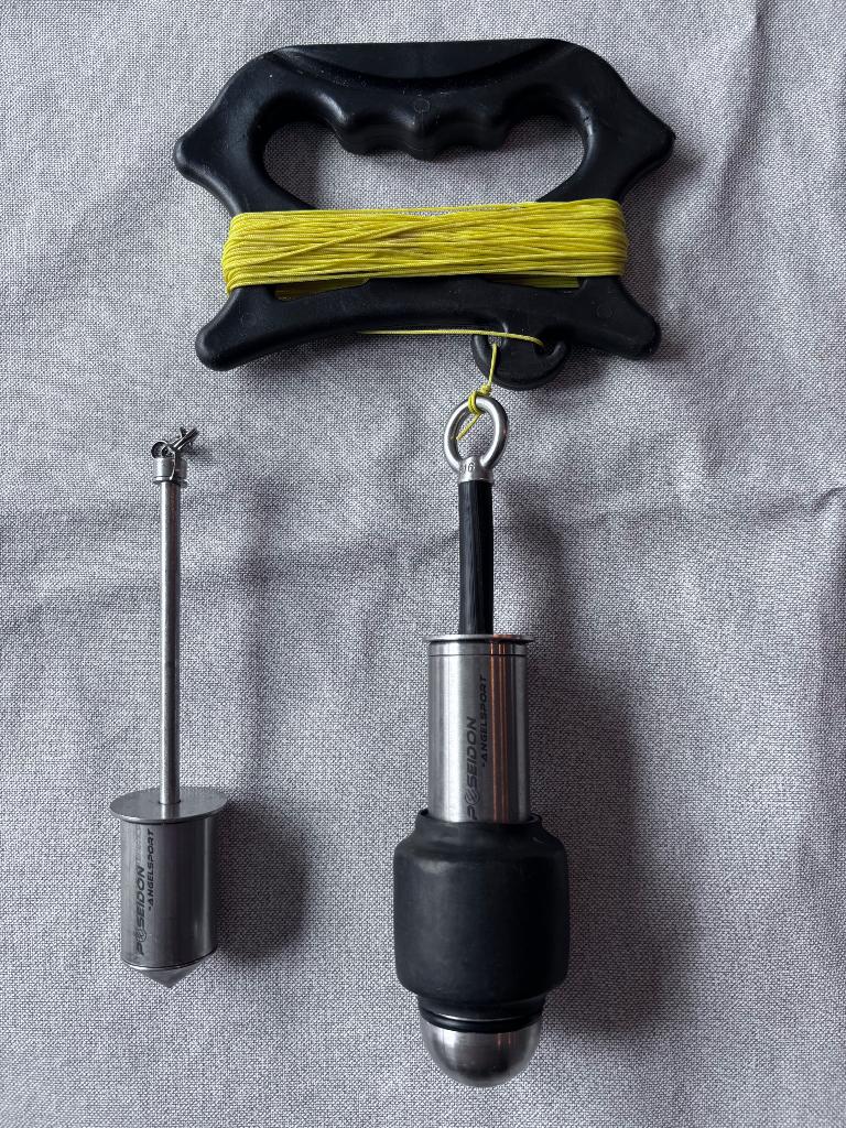 Poseidon bodemtesters, Watersport en Boten, Hengelsport | Karpervissen, Ophalen of Verzenden, Gebruikt, Overige typen