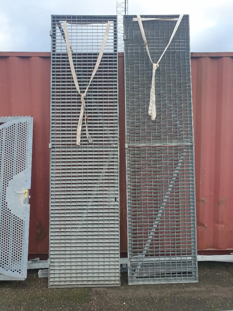 Gegalvaniseerde dubbele poort hekwerk spijlenhekwerk ( 333 )