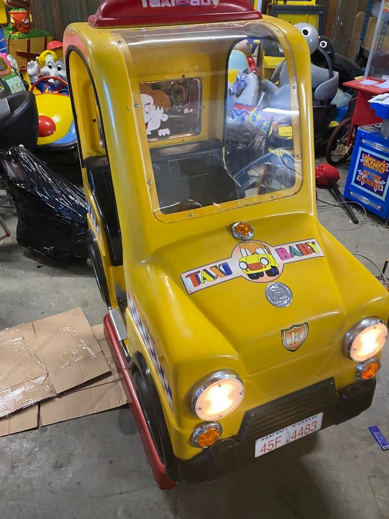 Kiddy ride, Ophalen, Gebruikt