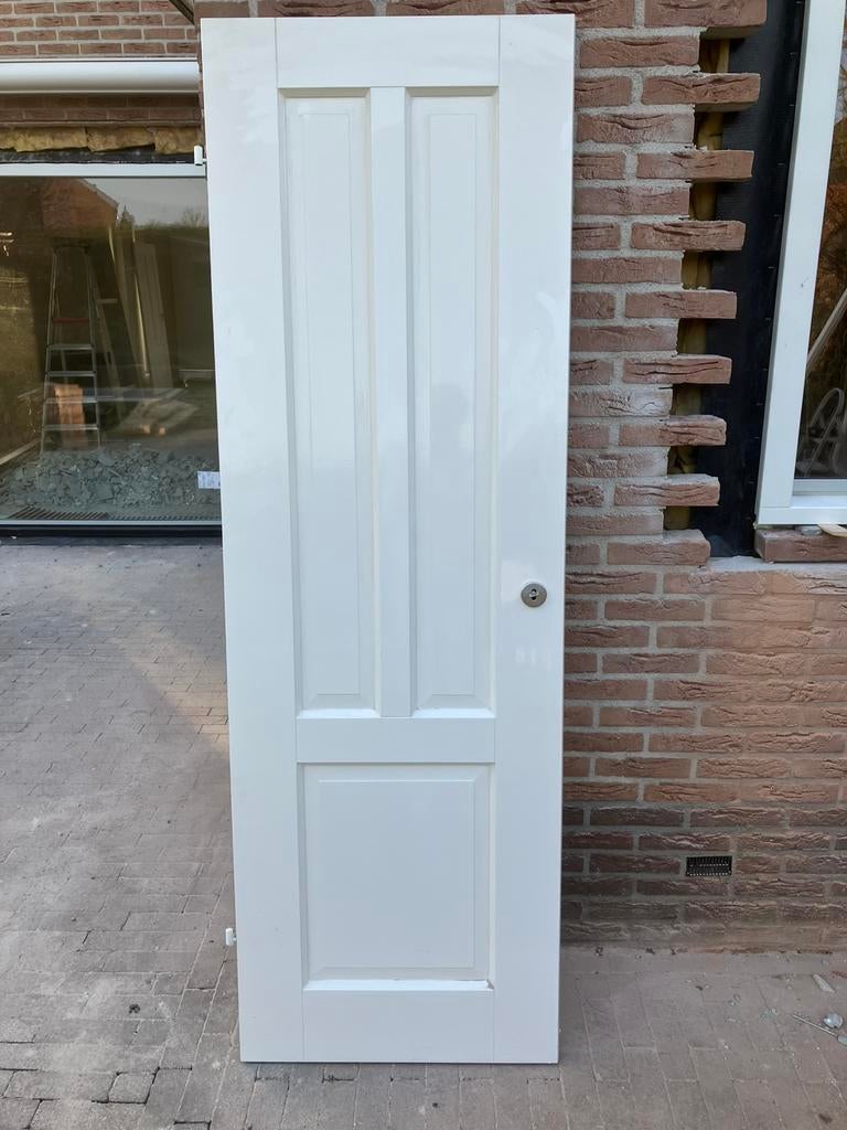 Paneeldeur meterkast, Doe-het-zelf en Verbouw, Ophalen, Zo goed als nieuw, Binnendeur, 200 tot 215 cm