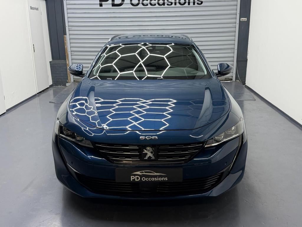 Peugeot 508 1.6 Plug-In HYbrid Allure Pack Business - Camera, Gebruikt, Zwart, 4 cilinders, Blauw