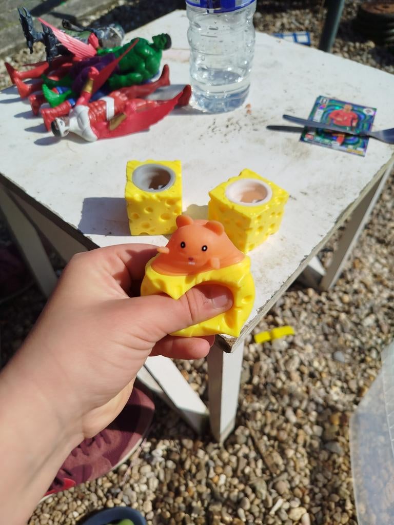 Grappige muis/kaas squishy, Ophalen of Verzenden, Jongen of Meisje