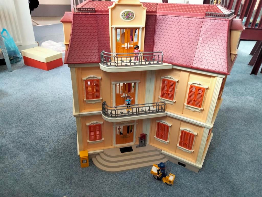 Zeer groot herenhuis van Playmobil., Ophalen of Verzenden, Zo goed als nieuw