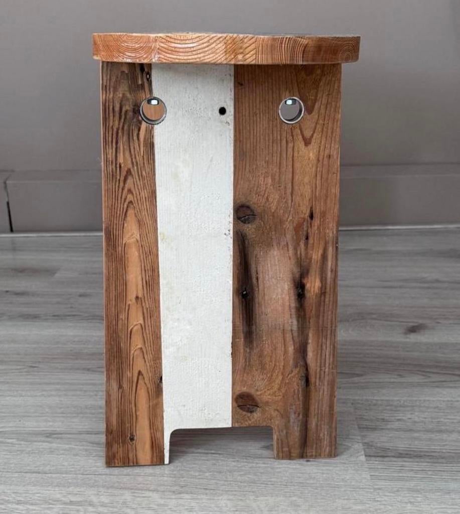 Piet Hein Eek VT wonen 50 jaar jubileum bankje 1 van 50, Minder dan 50 cm, Gebruikt, 100 tot 125 cm, Ophalen of Verzenden