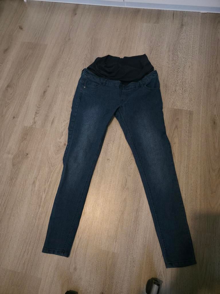 Prenatal zwangerschapsjeans W32 - donkerblauw - skinny fit, Kleding | Dames, Positiekleding, Gedragen, Broek of Spijkerbroek, Maat 42/44 (L)