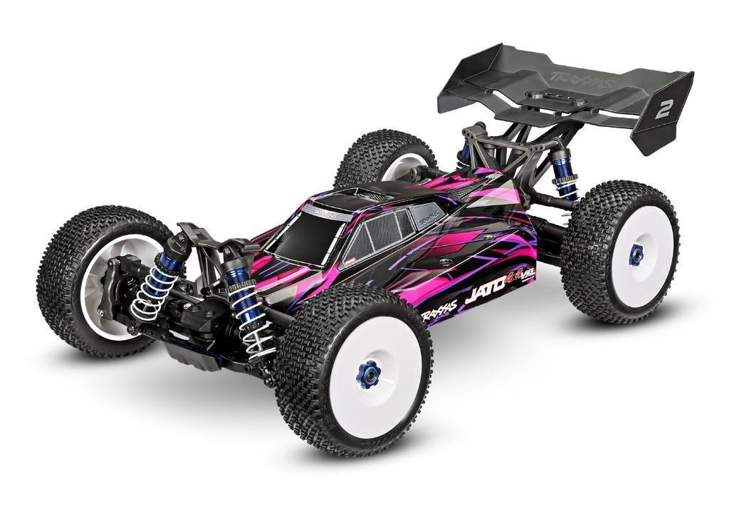 Traxxas Jato 4X4 VXL 4S Buggy Roze, Ophalen of Verzenden, Nieuw