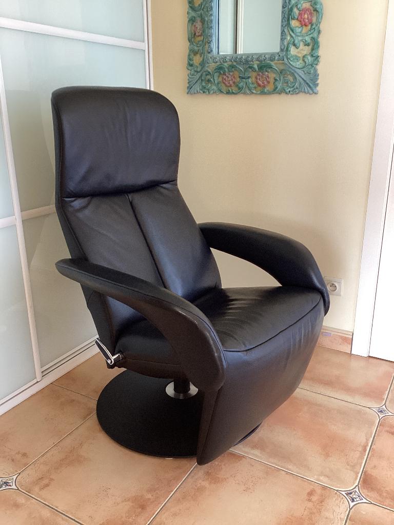 Jori relax symphony(recent model hendel)Medi, Ophalen of Verzenden, Zo goed als nieuw, Leer, Durlet sede leolux hukla stressless benz cassina