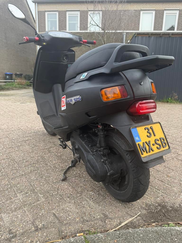 Piaggio skipper 172cc, Ophalen