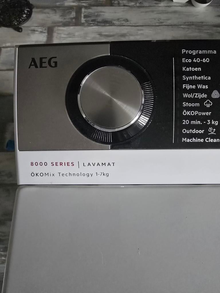 AEG L8TE73C bovenlader wasmachine, Ophalen of Verzenden