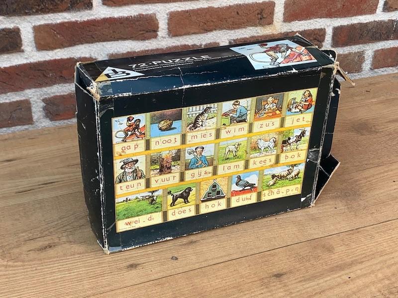 Aap noot mies-puzzel, Ophalen of Verzenden, Meer dan 50 stukjes, Gebruikt, 4 tot 6 jaar