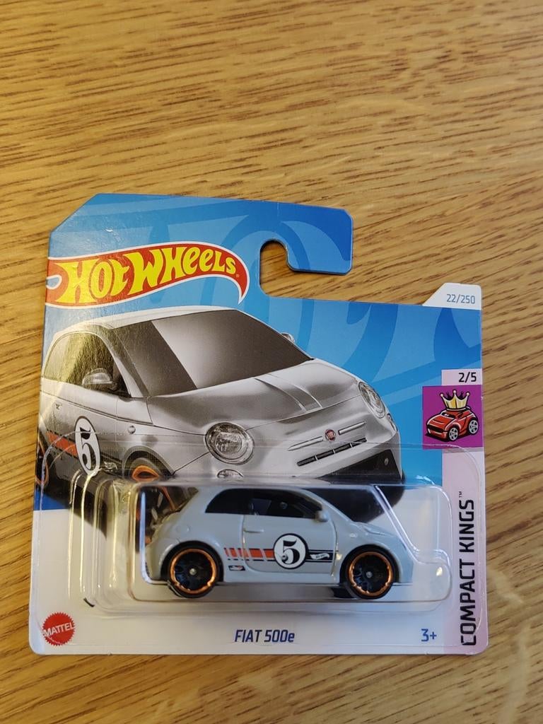 Hot Wheels Fiat 500 e, Ophalen of Verzenden, Nieuw, Auto