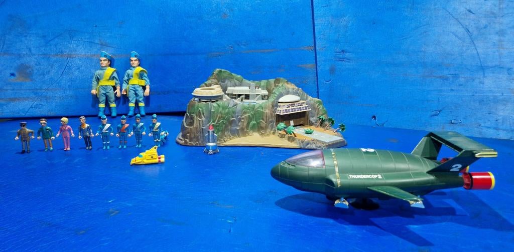 Thunderbirds Speelset: Thunderbird 2, Figuren & Basis, Kinderen en Baby's, Speelgoed | Actiefiguren, Ophalen of Verzenden, Gebruikt