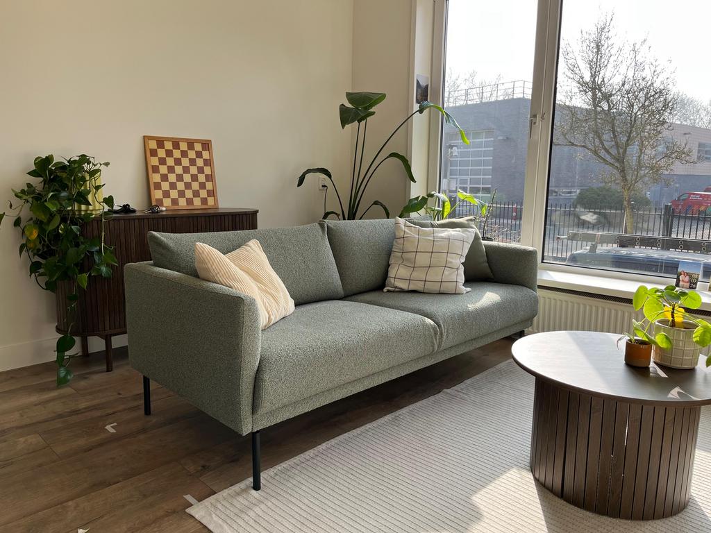 Bank By SIDDE (Kiva), Ophalen, 150 tot 200 cm, Driepersoons, 75 tot 100 cm