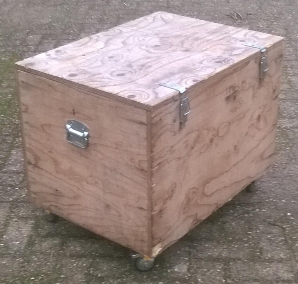 Flightcase op wielen, 70 x 50 x 45 cm (18mm), Gebruikt, Nb, Nb, Nb