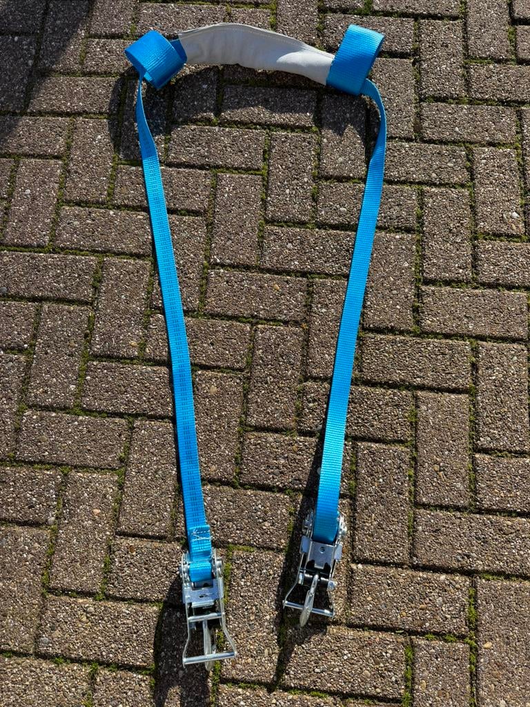 Sawiko stuurspanband voor motorfiets met haken en ratels, Motoren, Ophalen of Verzenden