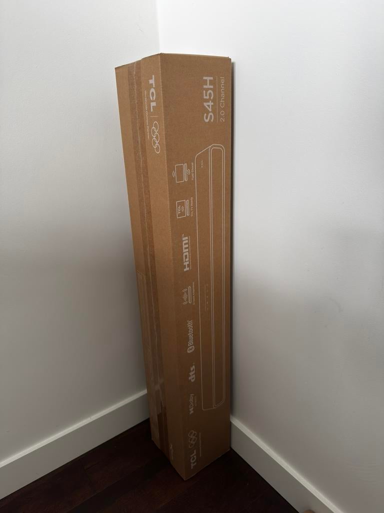 TCL soundbar S45H 2.0 dolby Atmos DTS, Ophalen, Bluetooth, Nieuw