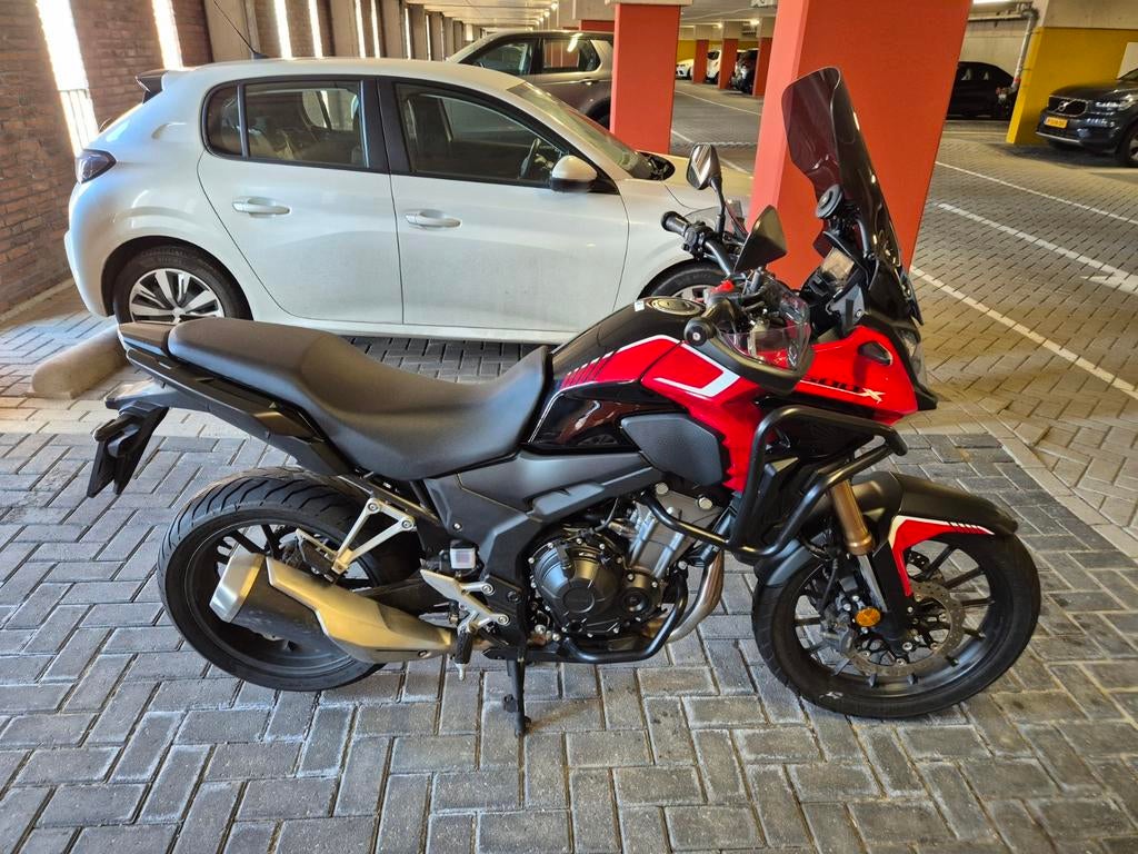 Honda CB500X (bj 2023), Handvatverwarming, 2 cilinders, Toermotor, Minimaal motorrijbewijs A2