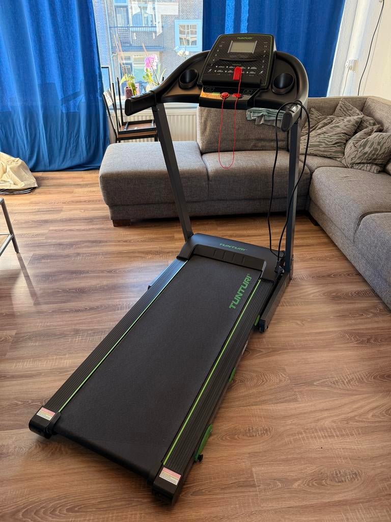 Tunturi T30 loopband, zelden gebruikt, Ophalen, Zo goed als nieuw, Metaal, Loopband