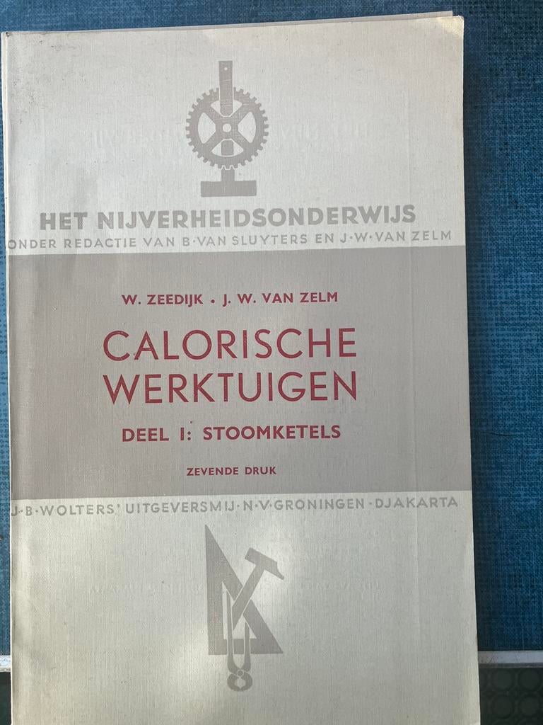 Calorische werktuigen (serie van 3 boekjes), Boeken, Ophalen of Verzenden, Gelezen, Overige onderwerpen