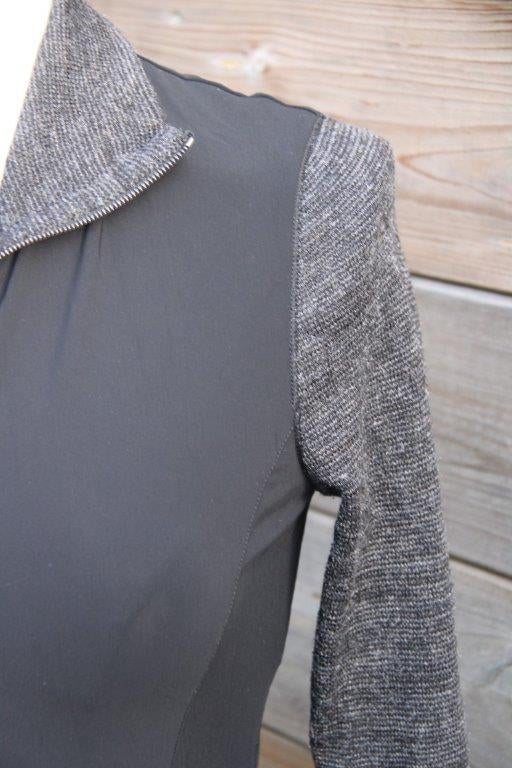 Jurk zwart/ bruin Indies mt 2 (S) travelstof Vaste prijs, Zwart, Ophalen of Verzenden, Zo goed als nieuw, Indies