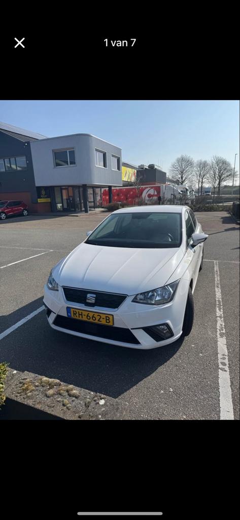 Seat Ibiza 1.0 TSI 70KW 5-DRS 2017 Wit, 40 €/maand, 95 pk, Origineel Nederlands, Handgeschakeld