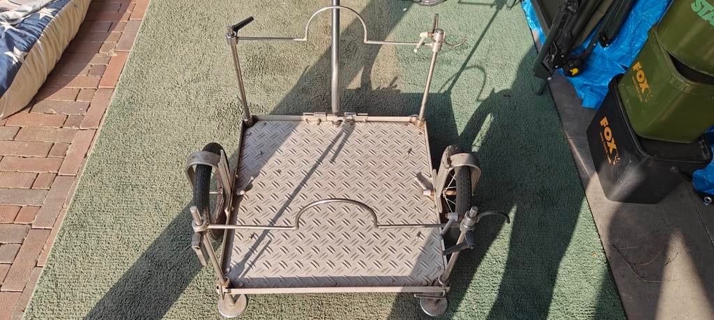 Zelfbouw RVS Fietskar met Koppeling - Robuust en Duurzaam, Ophalen, Gebruikt, Bagagekar, 40 tot 60 kg