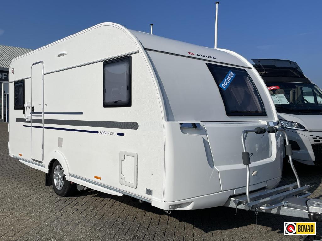 Adria Altea 462 PU AIRCO/MOVER/TENT/FIETSEND, Rondzit, Bedrijf, 4 tot 5 meter, Tot en met 4