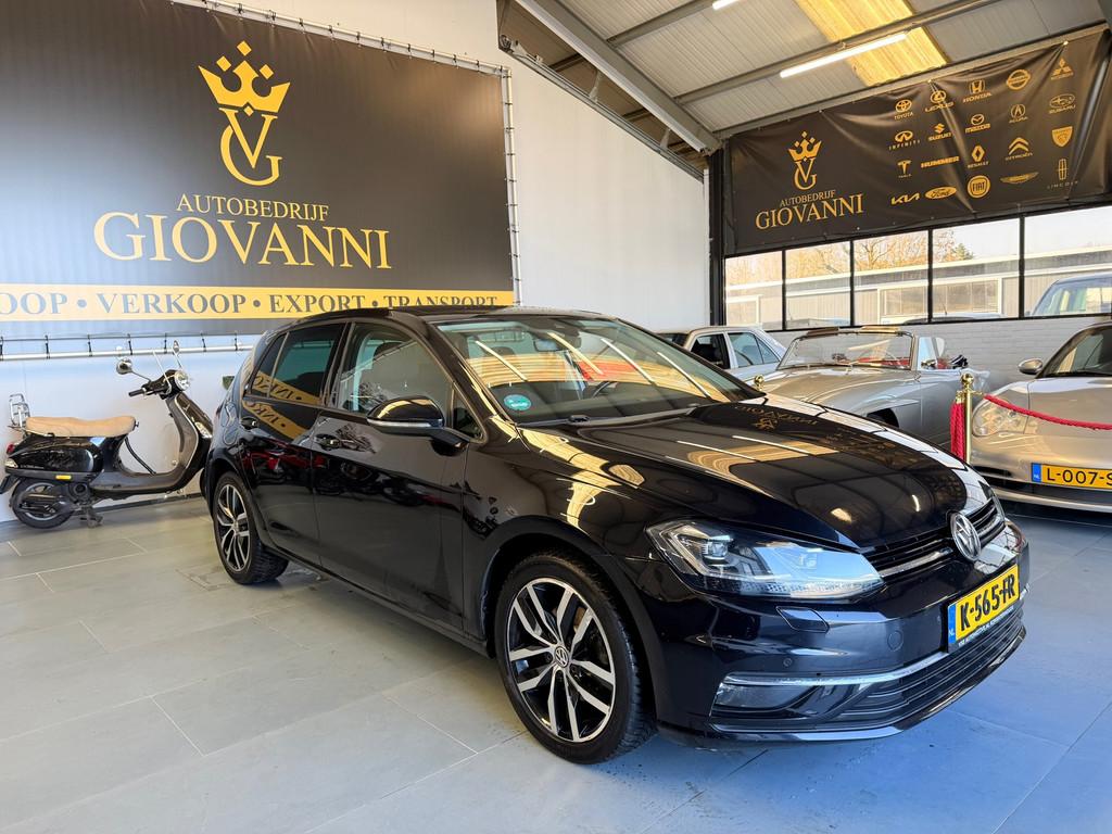 Volkswagen Golf 2.0 TDI Highline, Auto's, Gebruikt, Euro 6, 4 cilinders, Zwart