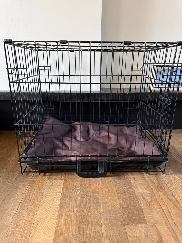 Honden/katten bench ideaal pups, Ophalen of Verzenden, Zo goed als nieuw