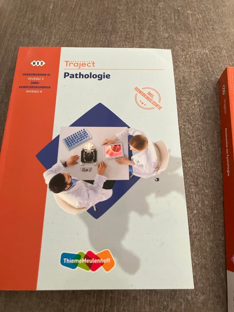 MBO Verpleegkundige Niveau 4 Boeken: Pathologie & Anatomie, Ophalen, Beta, Zo goed als nieuw, MBO