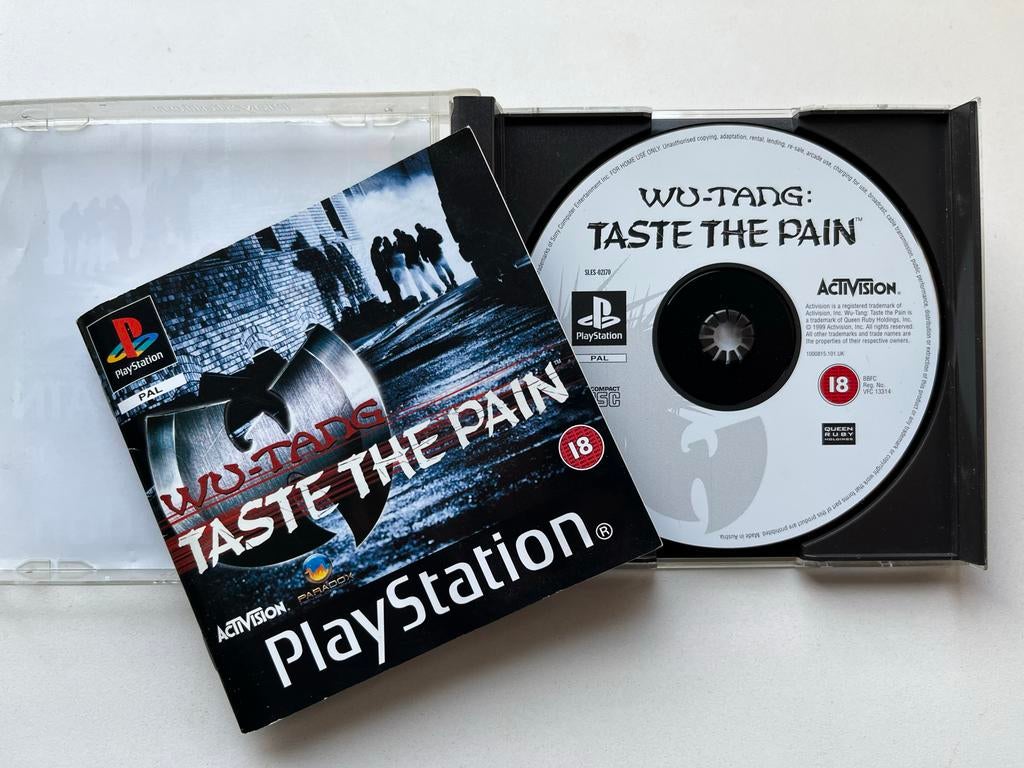 Wu-Tang: Taste the Pain PlayStation 1, Gebruikt, Vanaf 18 jaar, Vechten, T
