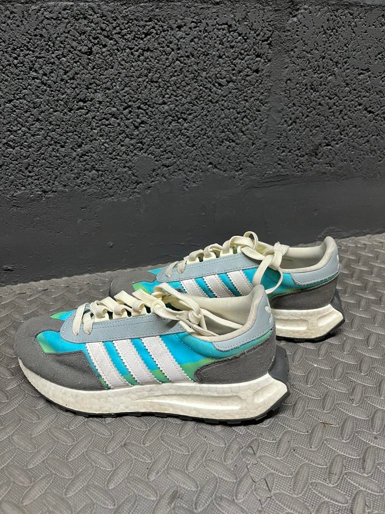 Adidas Retropy E5 sneakers blauw/grijs, Kleding | Dames, Schoenen, Ophalen, Blauw, Sneakers of Gympen, Gedragen