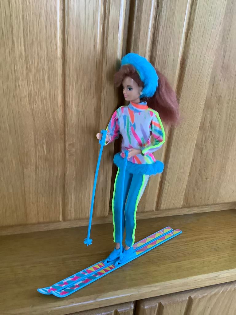 Ski fun Midge 1991, Ophalen of Verzenden, Gebruikt, Barbie
