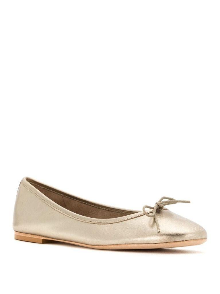 sarah chofakian metallic ballerina flats | 38, Verzenden, Zo goed als nieuw, Ballerina's