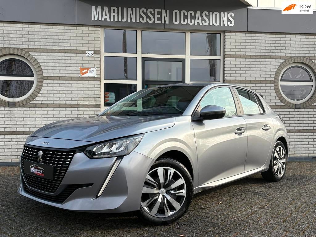 Peugeot 208 1.2 PureTech Active |CarPlay,Cam,PDC,Cruise|, Stof, Gebruikt, Zwart, 1199 cc