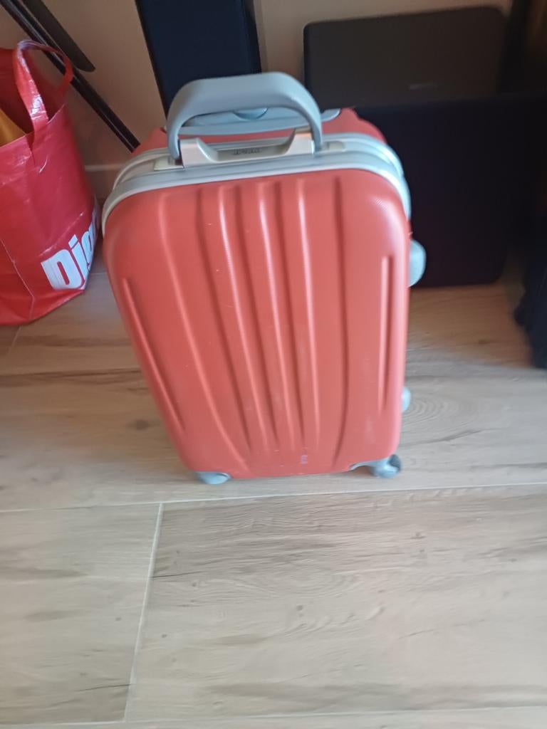 Handbagage koffer, Sieraden, Tassen en Uiterlijk, Koffers, Ophalen, Zo goed als nieuw, Hard kunststof, Wieltjes