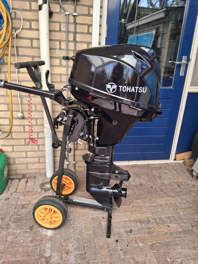 Tohatsu MF S9.9ES 4 takt als nieuw!!, Watersport en Boten, Ophalen, Zo goed als nieuw, Benzine, 5 tot 10 pk