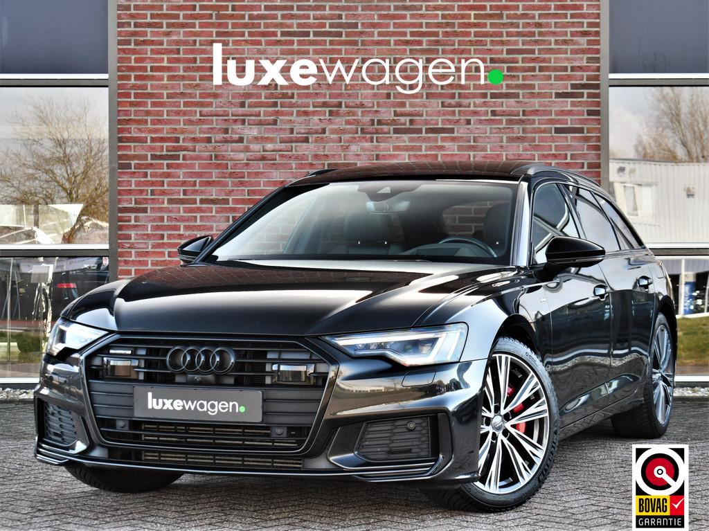 Audi A6 Avant 55 TFSI e quattro Competition Pano HUD ACC 360, 12 maanden, 14 kWh, Gebruikt, Zwart