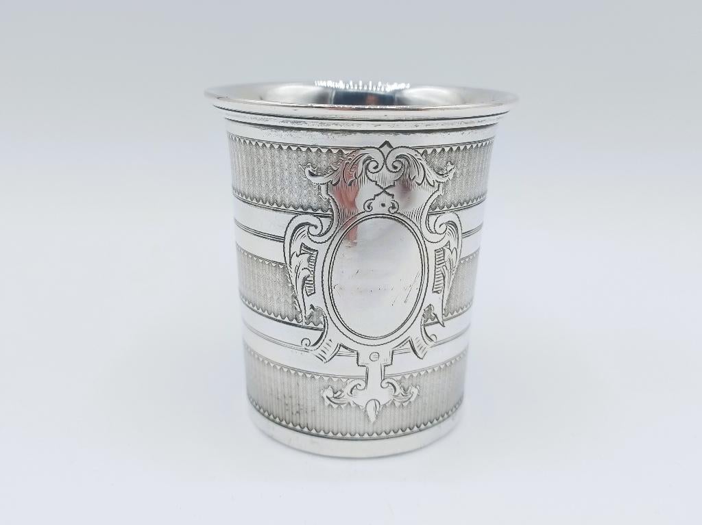 Zilveren geboortebeker, Bruckmann & Söhne, Heilbronn, Verzenden, Zilver