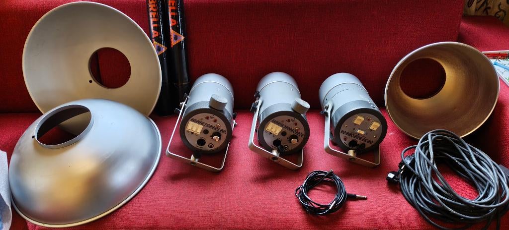 Bowens Monolite 400 set (studio verlichting - flitser set), Ophalen of Verzenden, Gebruikt, Overige merken, Kantelbaar